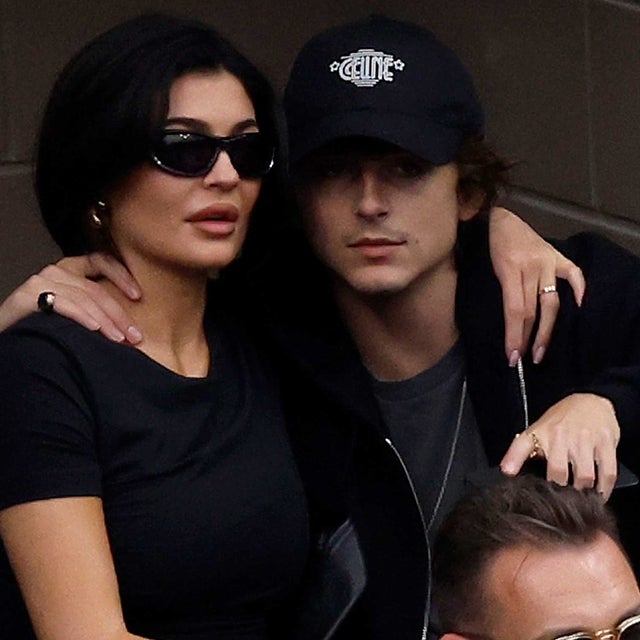 Kylie Jenner and Timothee Chalamet at the 2023 U.S. Open in New York