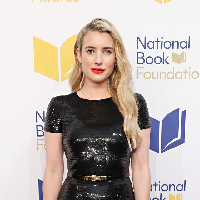 Emma Roberts attends the 74th National Book Awards at Cipriani Wall Street on November 15, 2023 in New York City. 