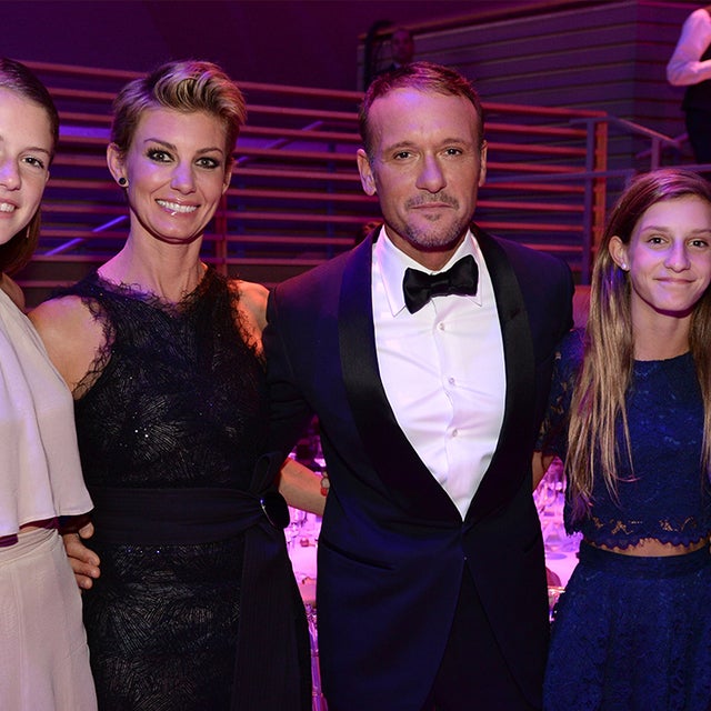 Faith Hill, Tim McGraw and daughters