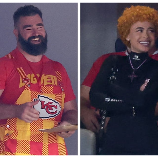 Jason Kelce and Ice Spice