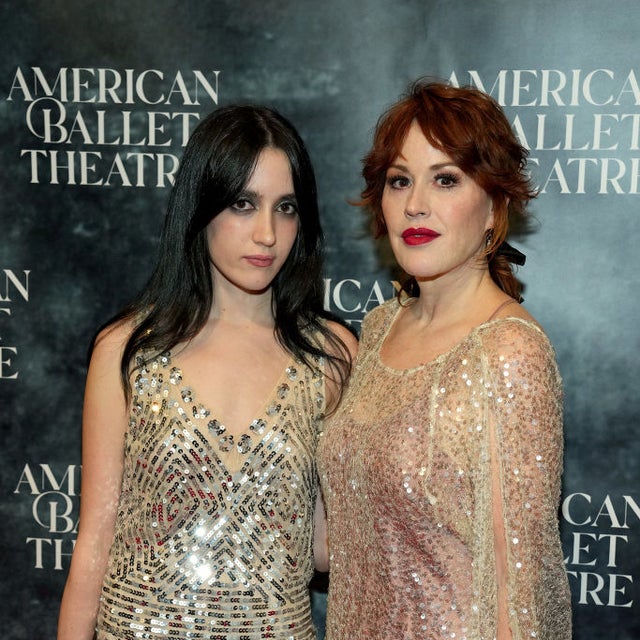  Mathilda Gianopoulos and Molly Ringwald attend the American Ballet Theatre Fall Gala at David H. Koch Theater at Lincoln Center on October 24, 2023 in New York City.