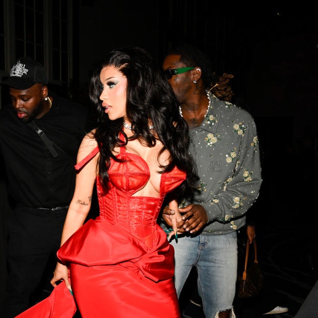 Cardi B and Offset at Richie Akiva's 10th Annual "The After" Met Gala After Party held at Casa Cipriani on May 6, 2024 in New York, New York.