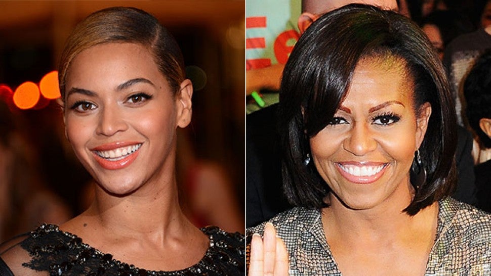 Beyonce and Michelle Obama