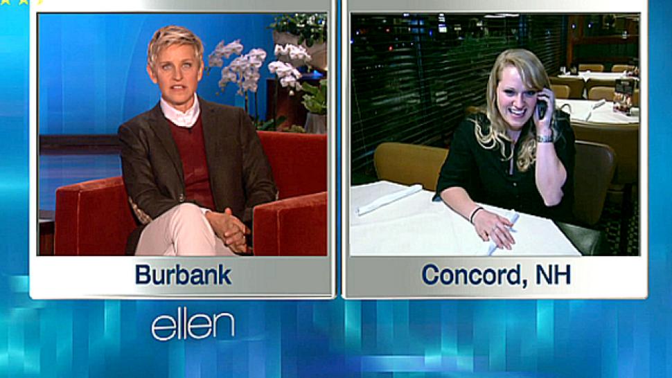 Watch Ellen Surprises Generous Waitress With Car Entertainment Tonight Where do people usually go to watch big sporting events? ellen surprises generous waitress