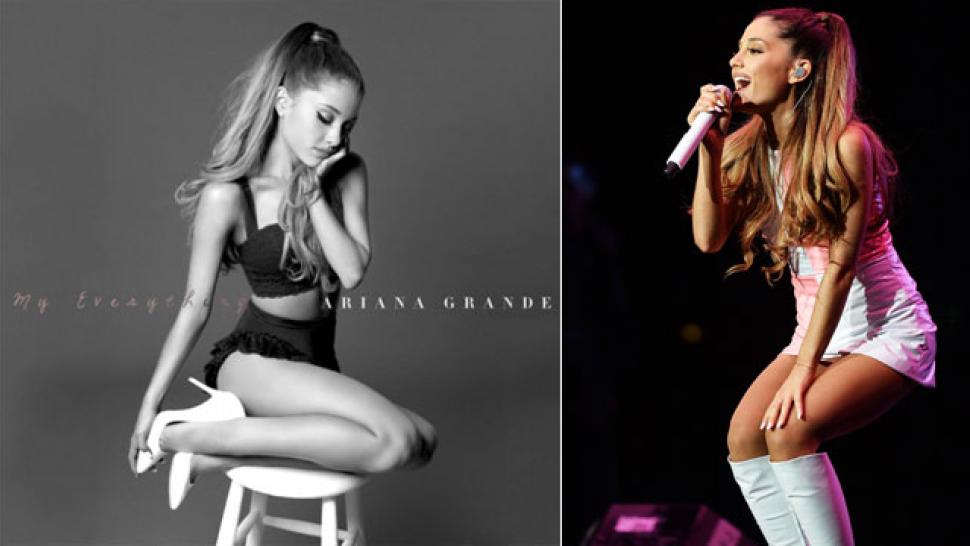 See Ariana Grandes My Everything Album Cover And Track