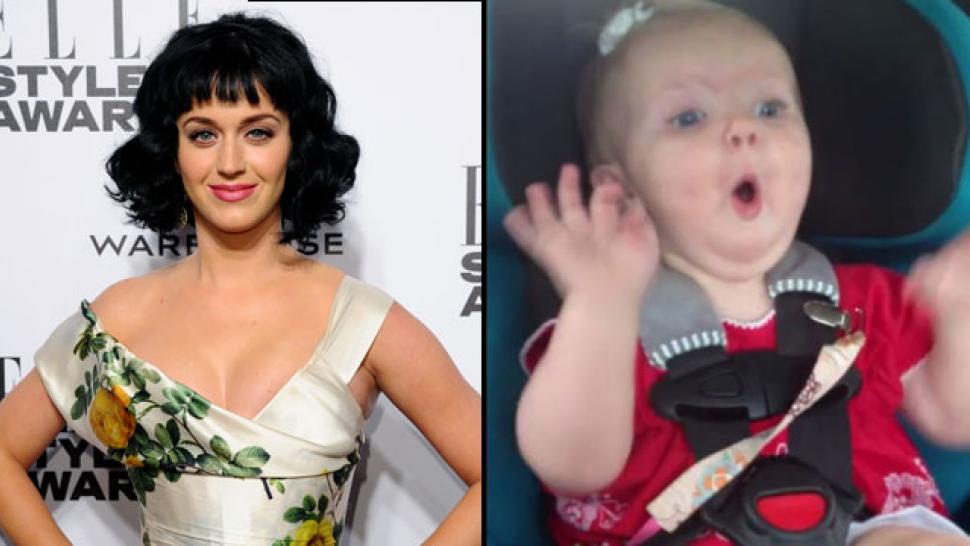 Katy Perry Makes A Baby Stop Crying And It's Adorable ...