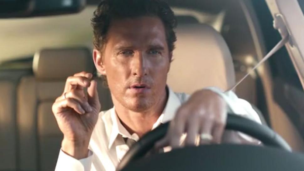 Matthew Mcconaughey Even Makes Car Commercials Cool Entertainment Tonight