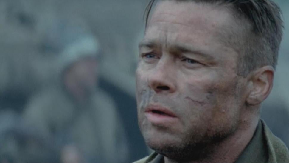 Brad Pitt Talks Playing a Badass in 'Fury' | Entertainment ...