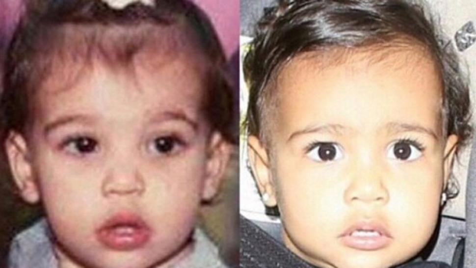 Kim & North's Baby Pics: See the Resemblance