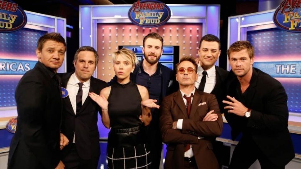 'Marvel's Avengers: Age of Ultron' Cast Plays 'Family Feud 