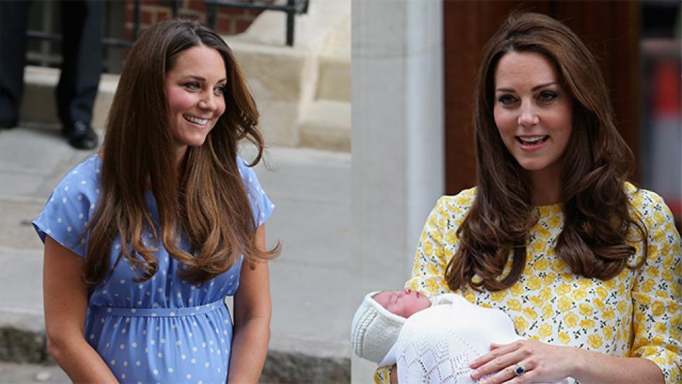Løsne fyrretræ tema Fashion Flashback: Kate Middleton's Royal Baby Debut Style, Then and Now |  Entertainment Tonight