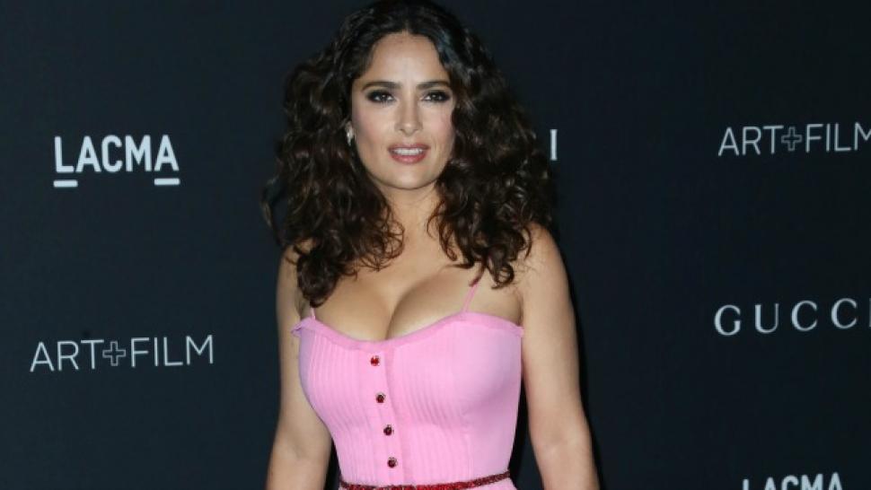 Salma Hayek Says Her Dog Was Fatally Shot He Didn T Deserve A Slow And Painful Death Entertainment Tonight