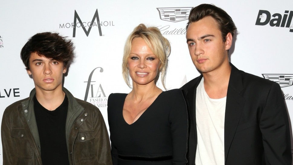 Pamela Anderson Opens Up On Family Drama With Tommy Lee and Her Sons |  Entertainment Tonight
