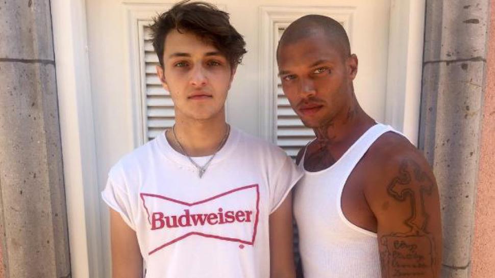 Gigi Hadids Little Brother Anwar Hangs Out With Hot