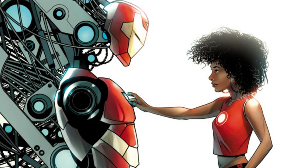 Find Out The New Name Of Marvel S Black Female Iron Man Entertainment Tonight