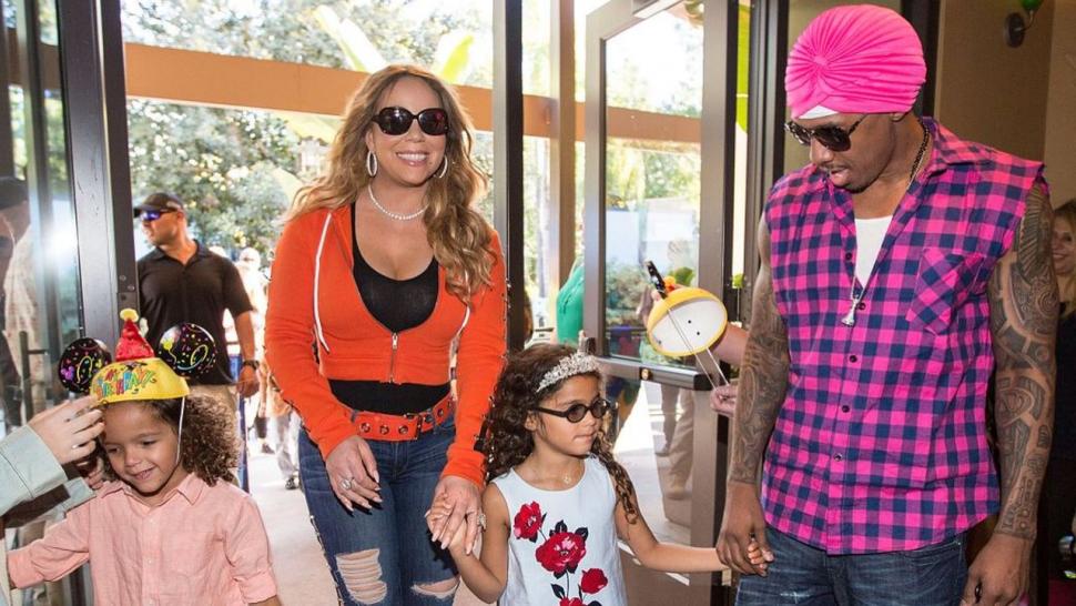 Mariah Carey And Nick Cannon Bring Their Twins To Disneyland For Dem Babies Sixth Birthday Bash Pics Entertainment Tonight