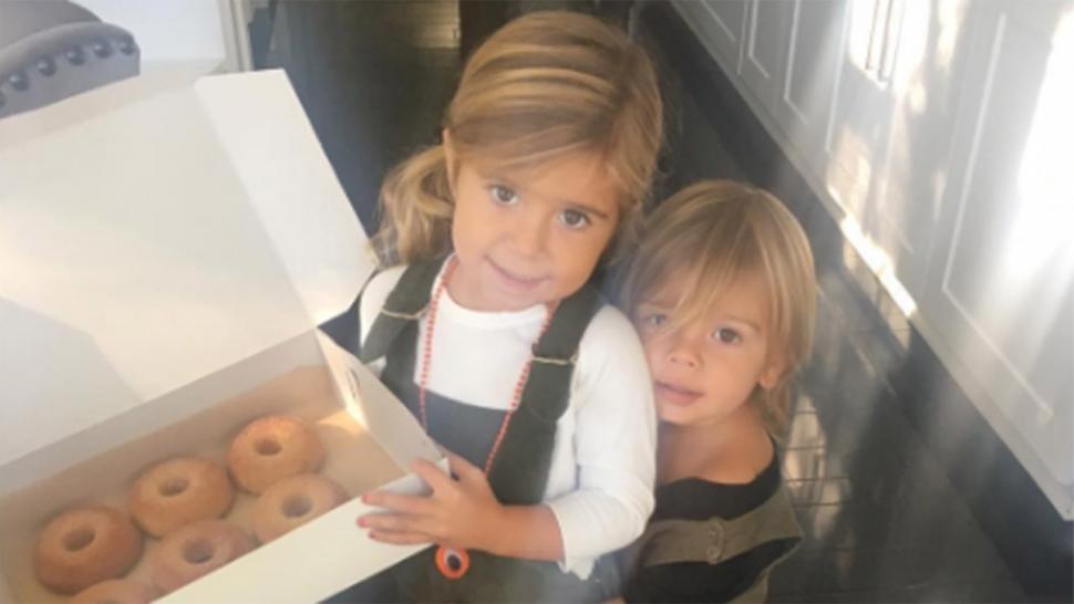 Penelope and Reign Disick Offer Up Donuts While Dream Kardashian Is the