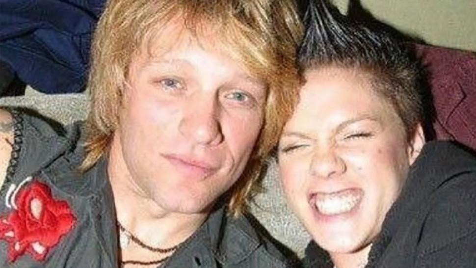 Pink Shares Epic Throwback Pic of Her and 'First Love' Jon Bon Jovi