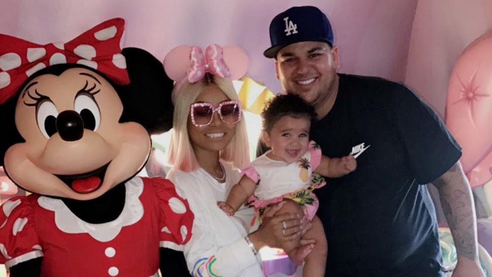 Inside Rob Kardashian And Blac Chyna S Father S Day Trip To Disneyland With Dream