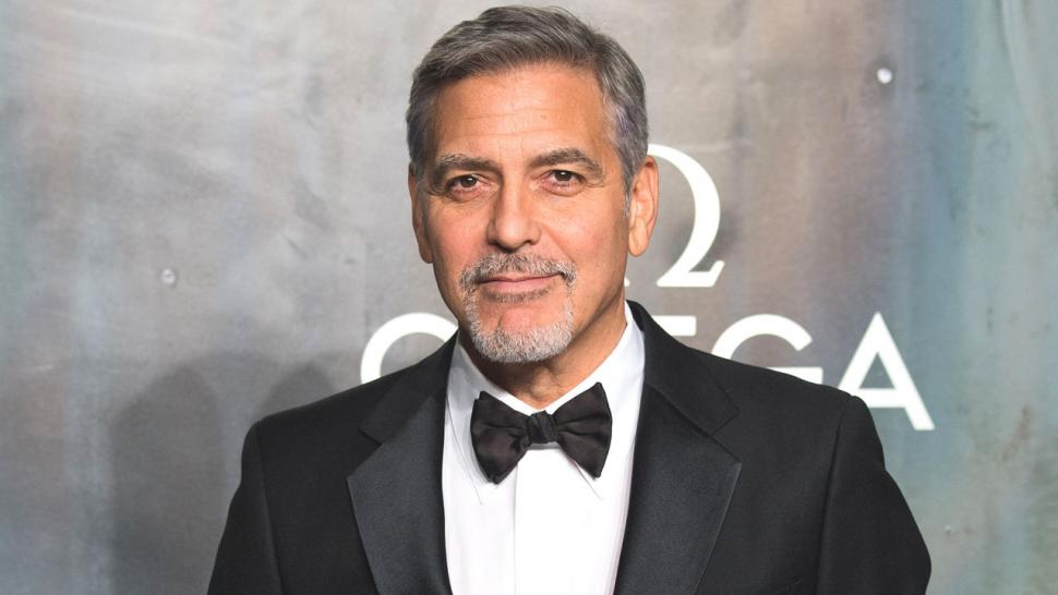 George Clooney at OMEGA Speedmaster event