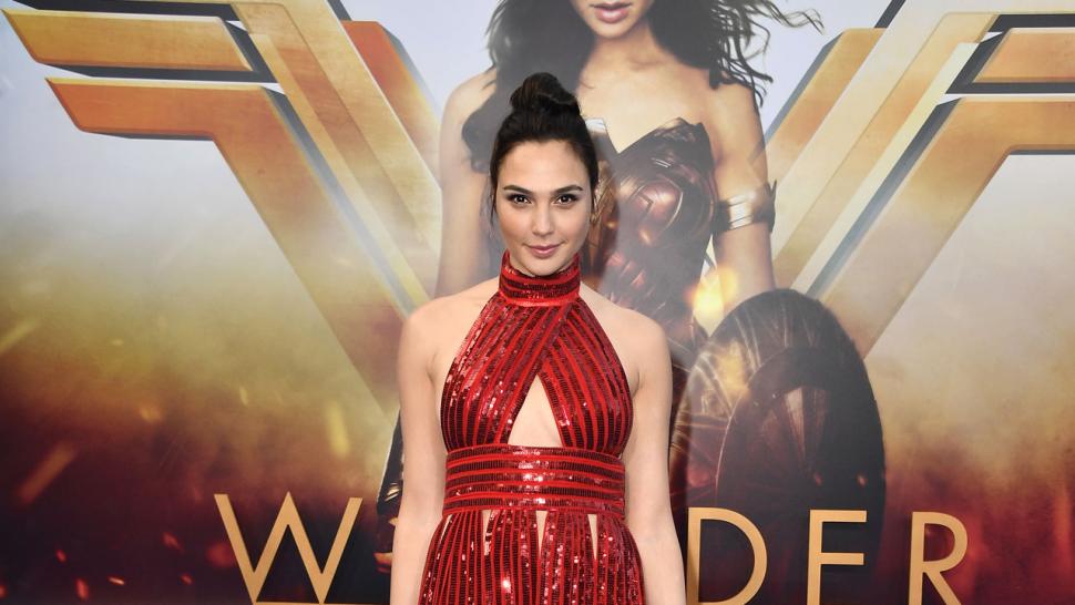 Gal Gadot at Wonder Woman premiere