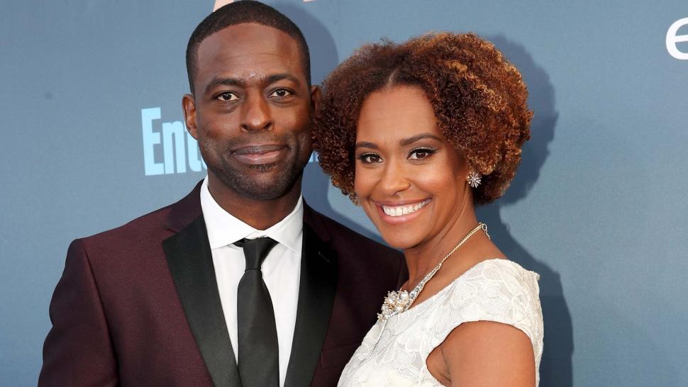 Sterling K. Brown and wife Ryan Michelle Bathe