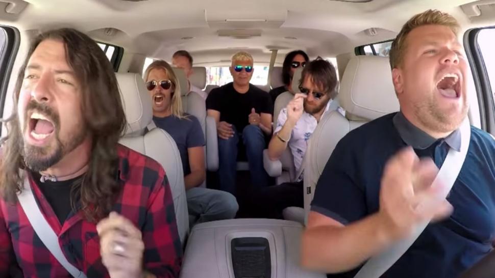 Foo Fighters on Carpool Karaoke