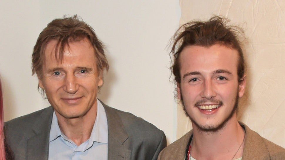 Liam Neeson and Son Michael