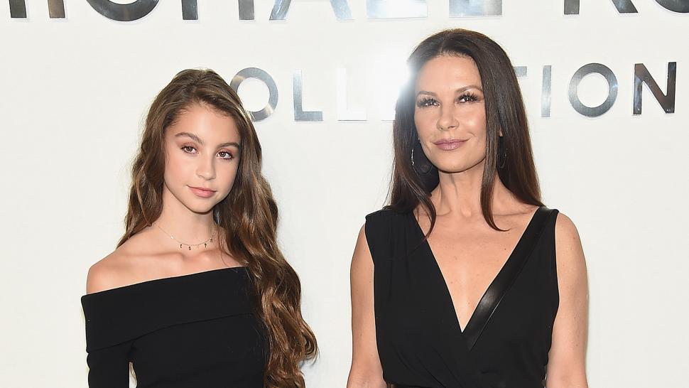 Catherine Zeta-Jones Takes Lookalike Daughter Carys to NYFW -- See the  Stylish Pics! | Entertainment Tonight