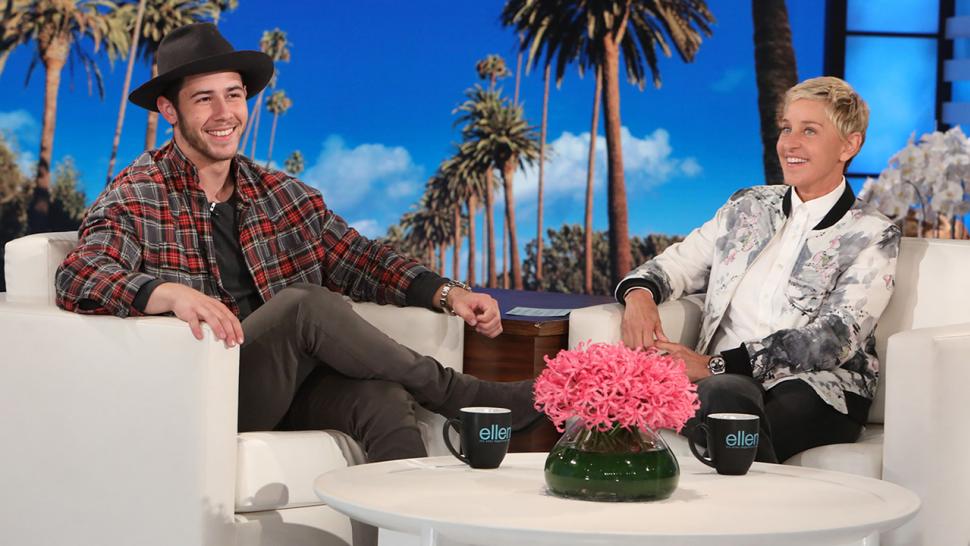 Nick Jonas on Ellen DeGeneres 