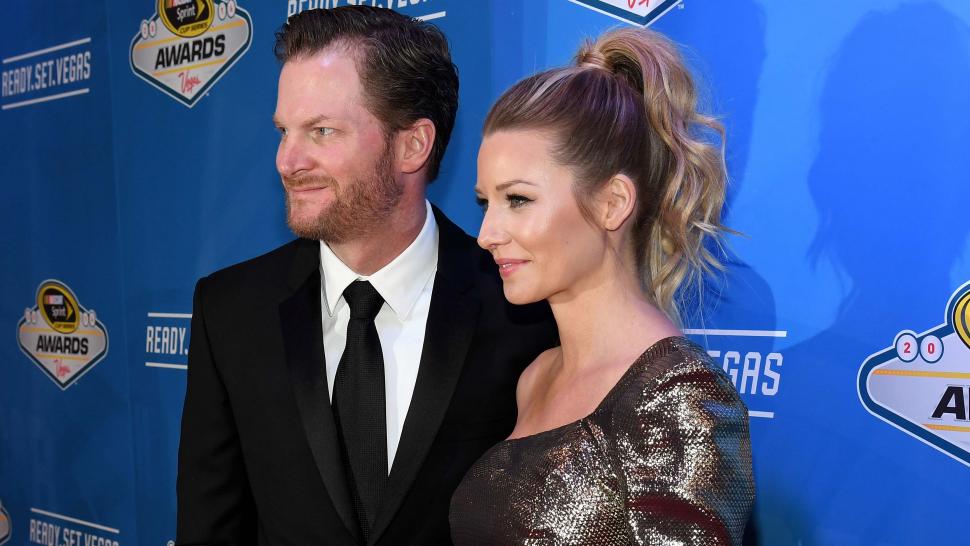 Dale Earnhardt Jr. and wife Amy Reimann