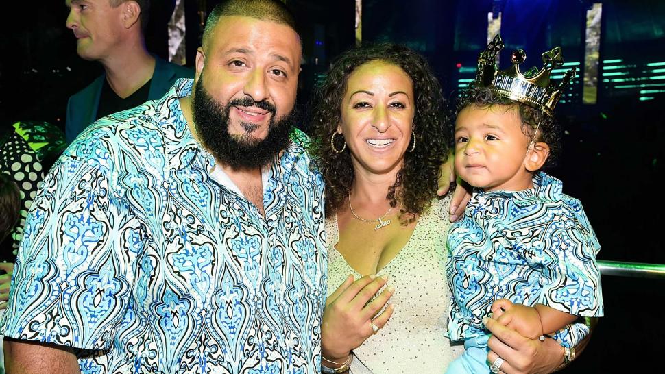 DJ Khaled, Finacee Nicole Tuck and Son Asahd At His 1st Birthday in Miami