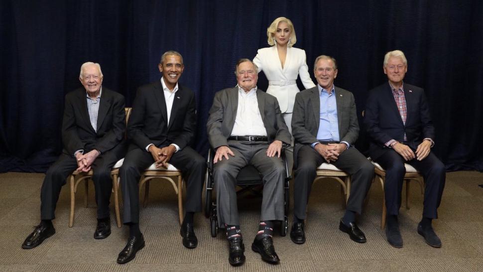 Lady Gaga and Five Former Presidents at One America Appeal Benefit Concert 