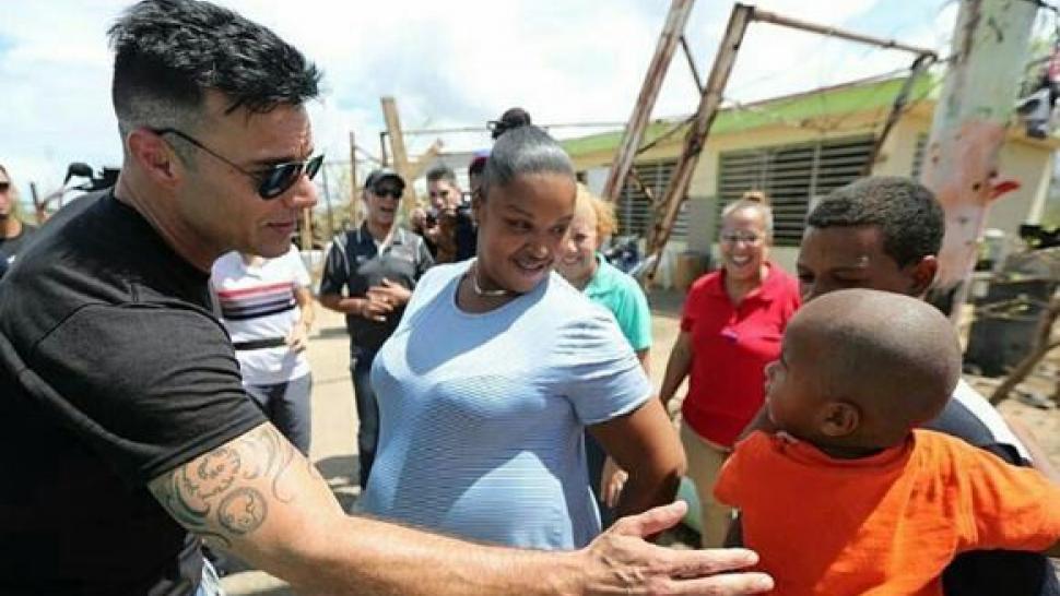 Ricky Martin in Puerto Rico