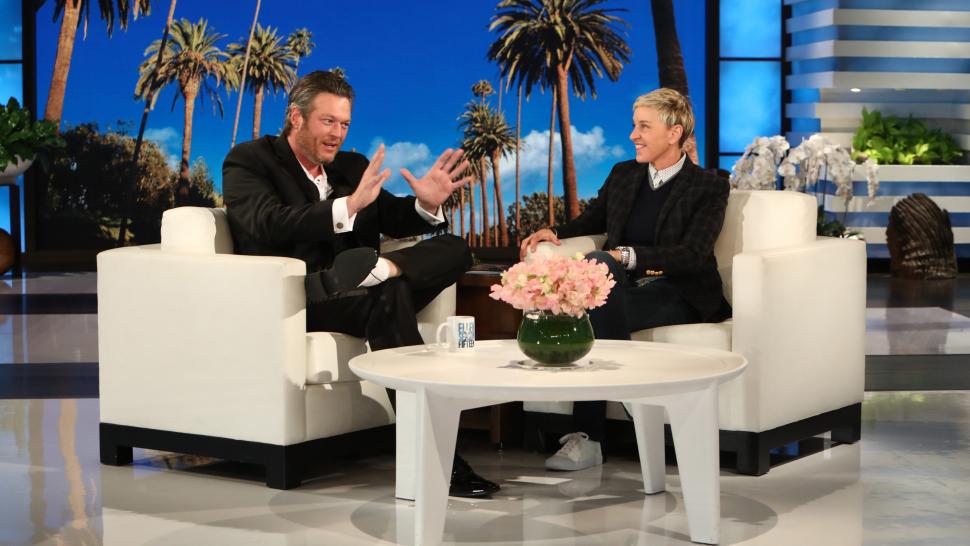 Blake Shelton on 'The Ellen DeGeneres Show'