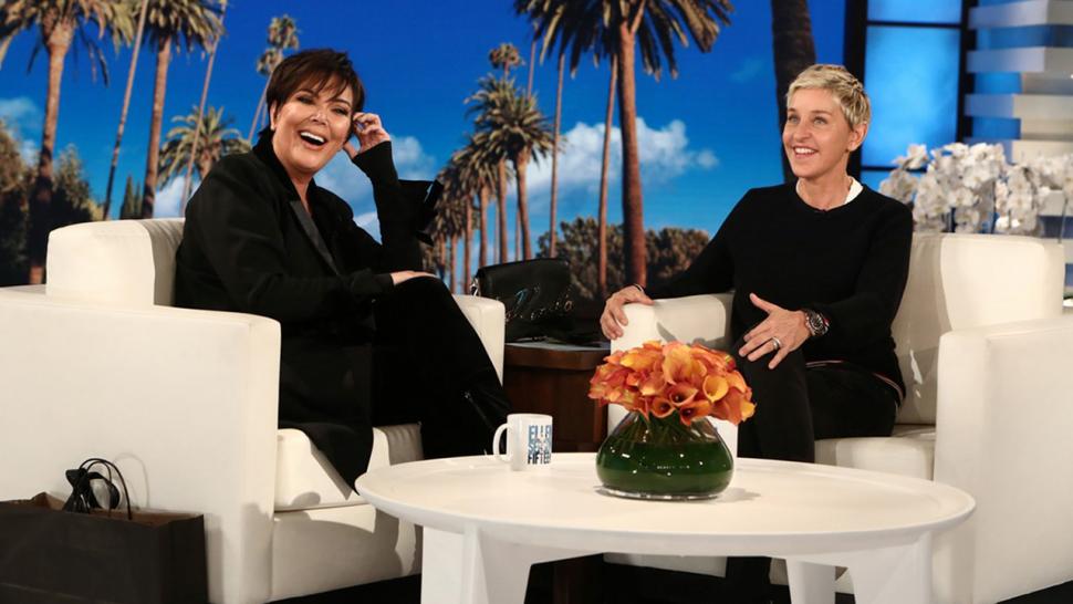 Kris Jenner gets grilled about pregnancies by Ellen DeGeneres