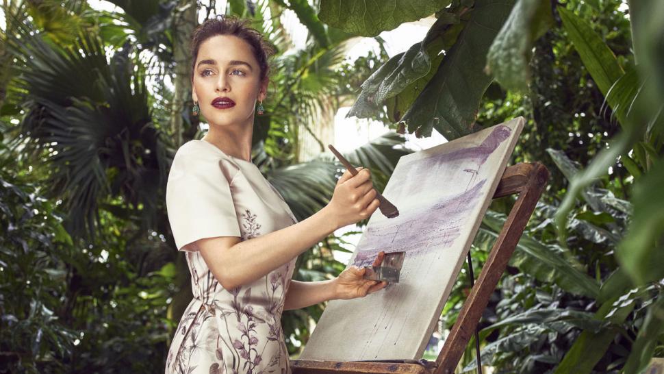 Emilia Clarke in Harper's Bazaar
