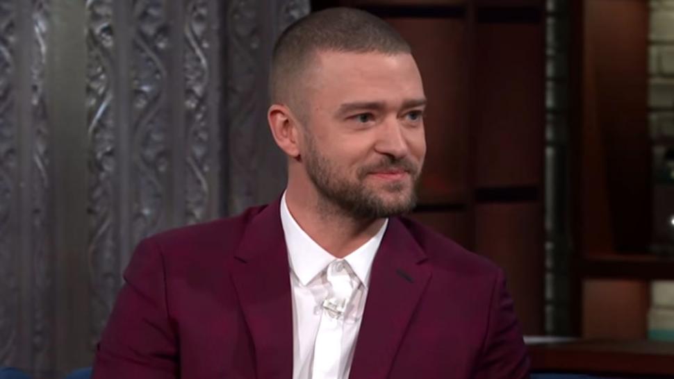 Justin Timberlake on 'Late Show'