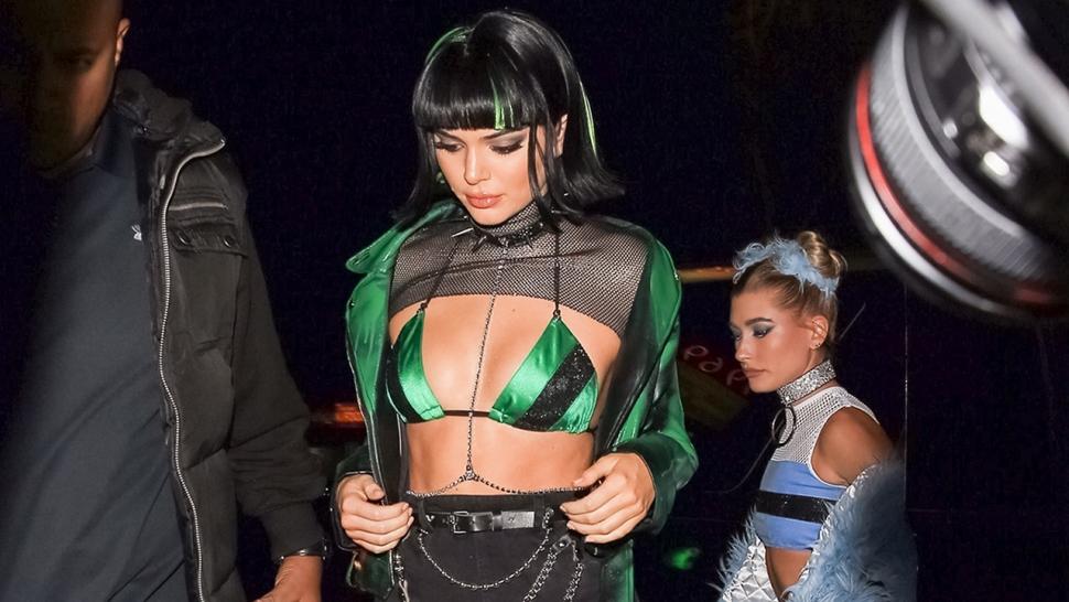 Kendall Jenner dresses as Buttercup for her birthday party