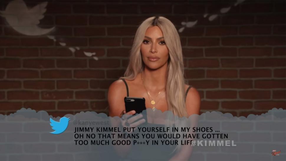 Kim Kardashian reads 'Mean Tweets'