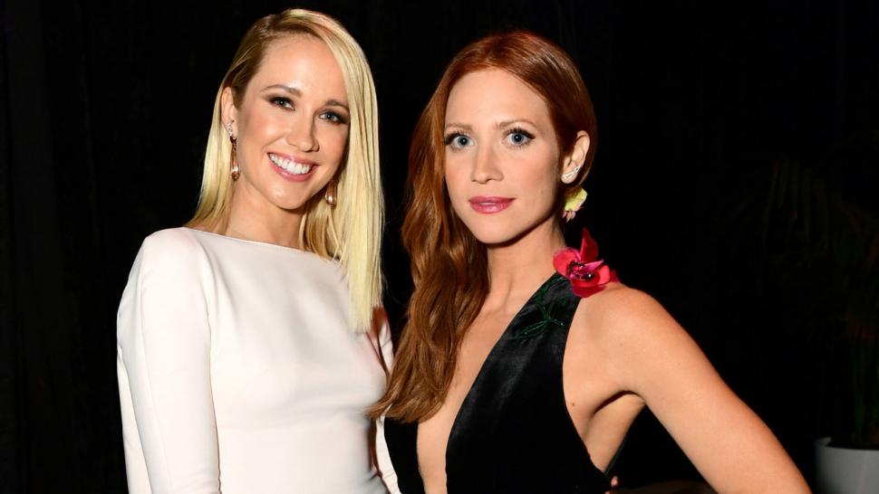Anna Camp and Britany Snow