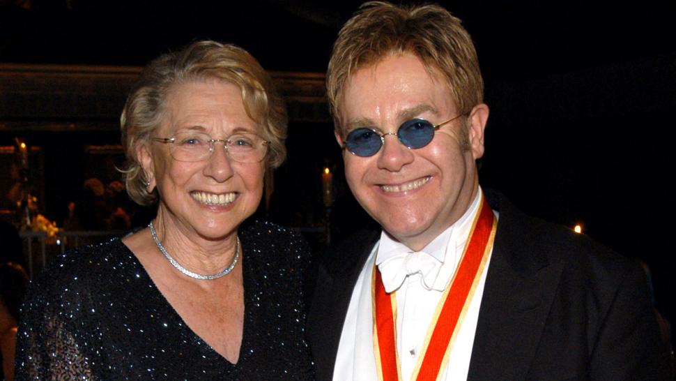 Elton John and mother Sheila