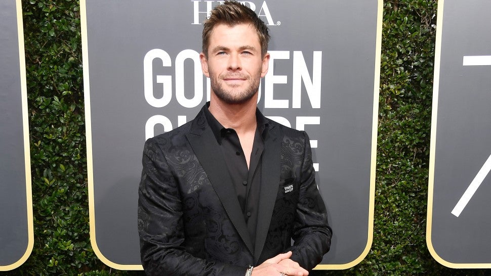 Chris Hemsworth at 2018 Golden Globes