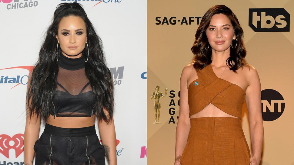 Demi Lovato and Olivia Munn Rock the Same Cherry Swimsuit: See the Sexy Looks! | Entertainment ...