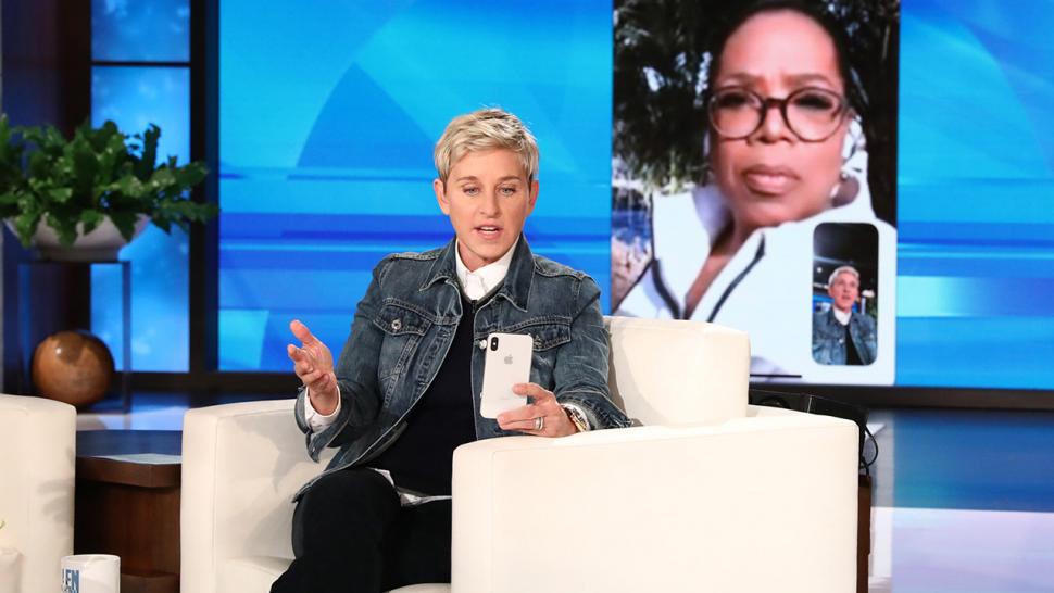 Ellen DeGeneres FaceTimes Oprah Winfrey