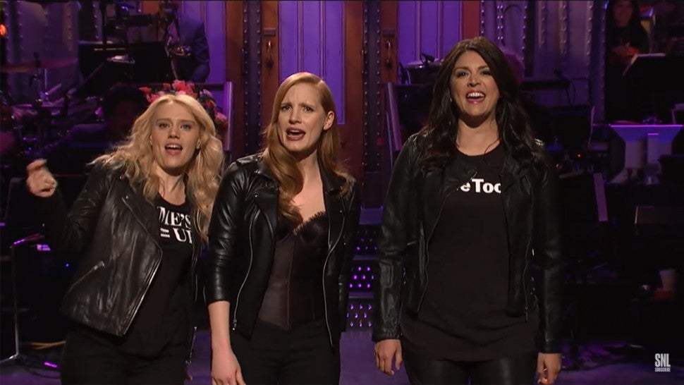 Jessica Chastain on 'SNL'