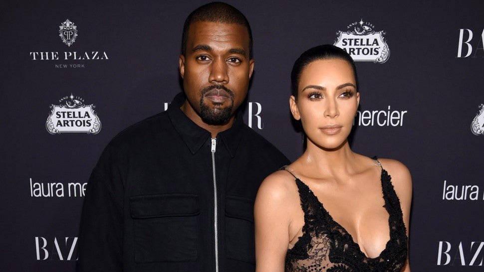 Kim Kardashian Kanye West Haprer's Bazaar ICONS Celebration