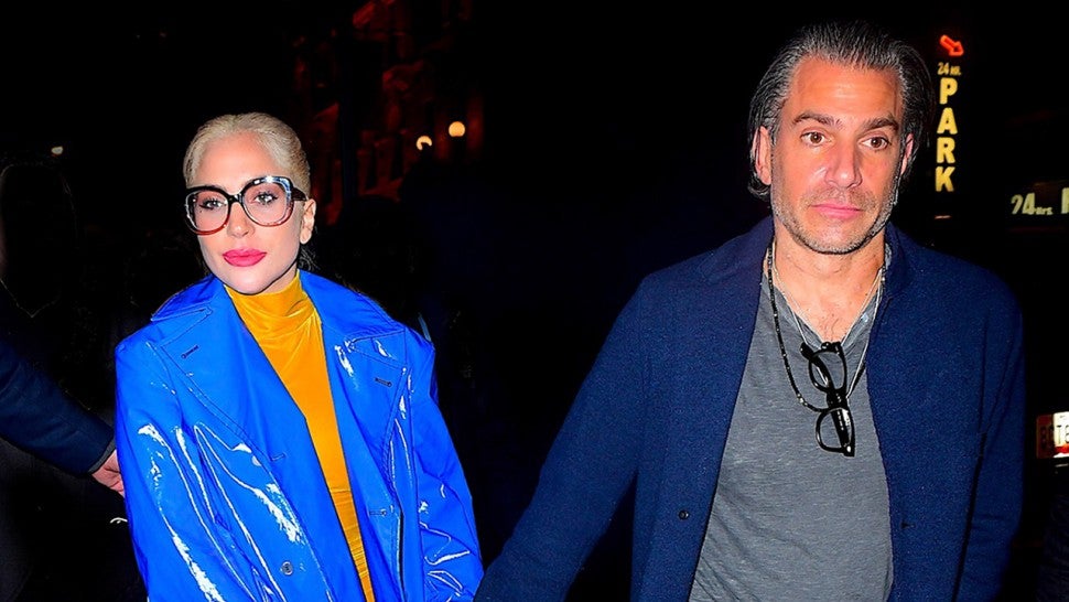 Lady Gaga Holds Hands With Boyfriend Christian Carino on 