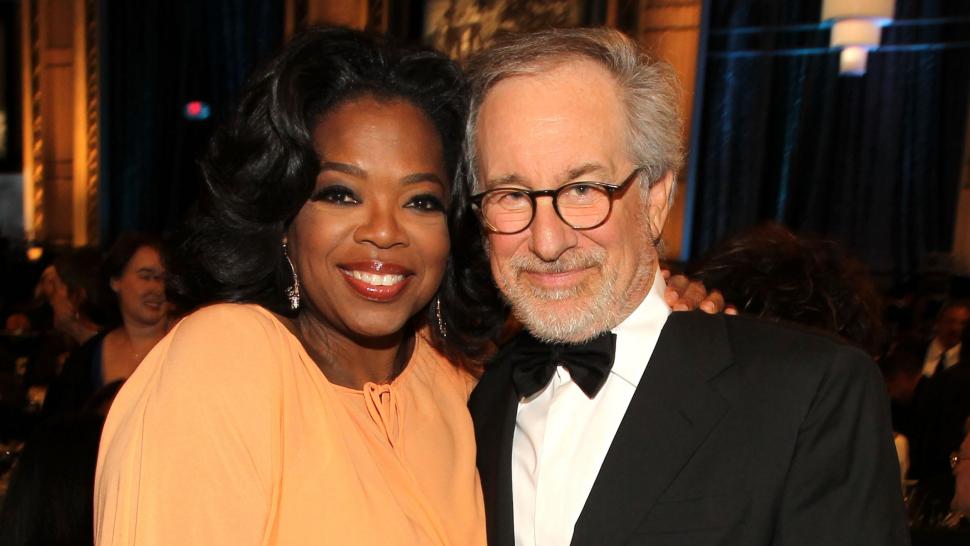 Oprah Winfrey and Steven Spielberg