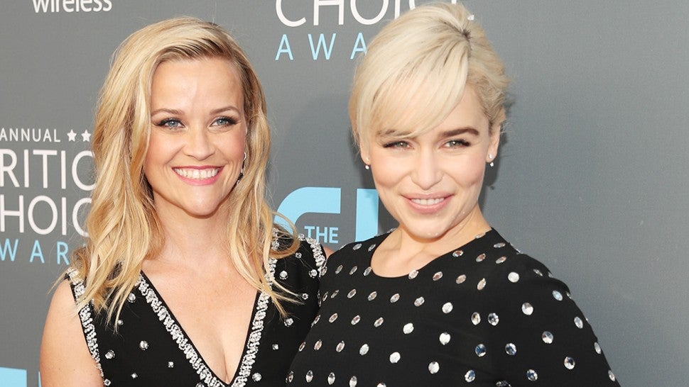Reese Witherspoon and Emilia Clarke